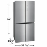 17 Cu. Ft. Counter-Depth 4-Door Refrigerator