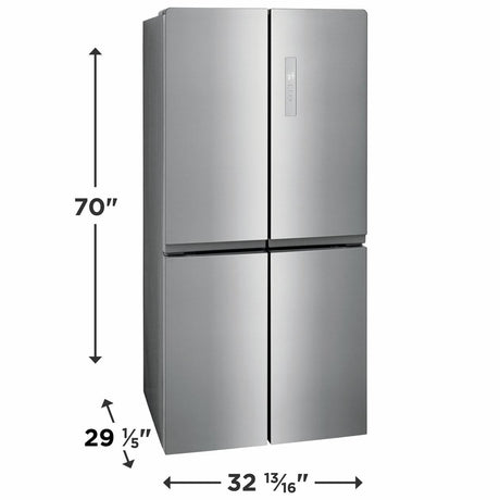 17 Cu. Ft. Counter-Depth 4-Door Refrigerator