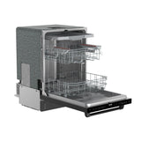 24 Inch Top Control Built-in Dishwasher In Black