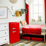 Avanti 3.1 Cu. Ft. Retro Compact Refrigerator - Red