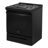 4.8 cu. ft. Guided Electric Front Control Coil Range