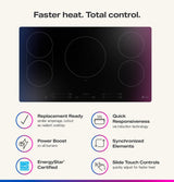 GE Profile™ ENERGY STAR® 36" Built-In Touch Control Induction Cooktop