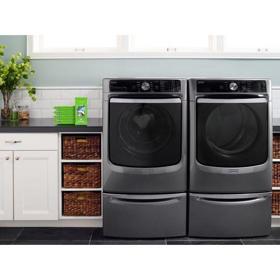 Maytag® Large Capacity Dryer with Refresh Cycle with Steam and PowerDry System ? 7.4 cu. ft. - Metallic Slate