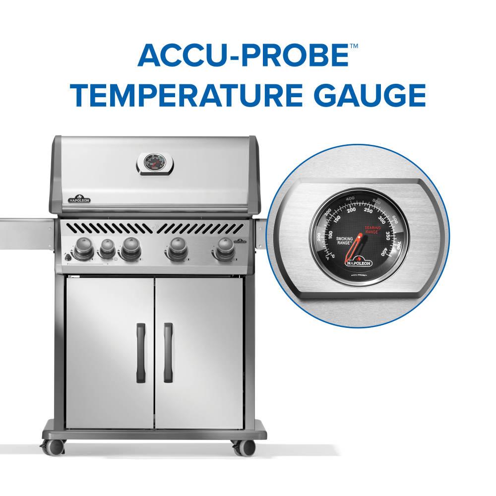 Rogue 525 SB with Range Side Burner , Natural Gas, Stainless Steel