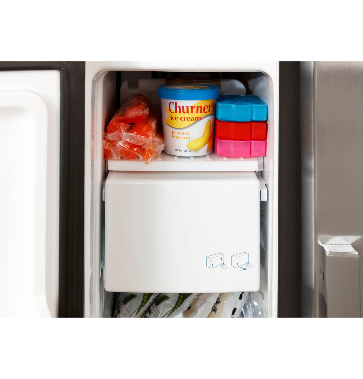 GE 23.0 Cu. Ft. Side-By-Side Refrigerator