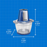 Danby 4 Cup Food Chopper in Black Stainless Steel