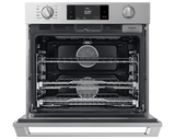30" Steam-Assisted Single Wall Oven, Silver Stainless Steel