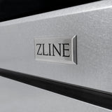 ZLINE Autograph Edition 30 in. 4.2 cu. ft. 4 Burner Gas Range with Convection Gas Oven in DuraSnow' Stainless Steel and Champagne Bronze Accents (SGRSZ-30-CB)