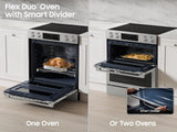 Bespoke Smart Slide-in Electric Range Flex Duo™ Oven  Pro Style Design  Dual True Convection