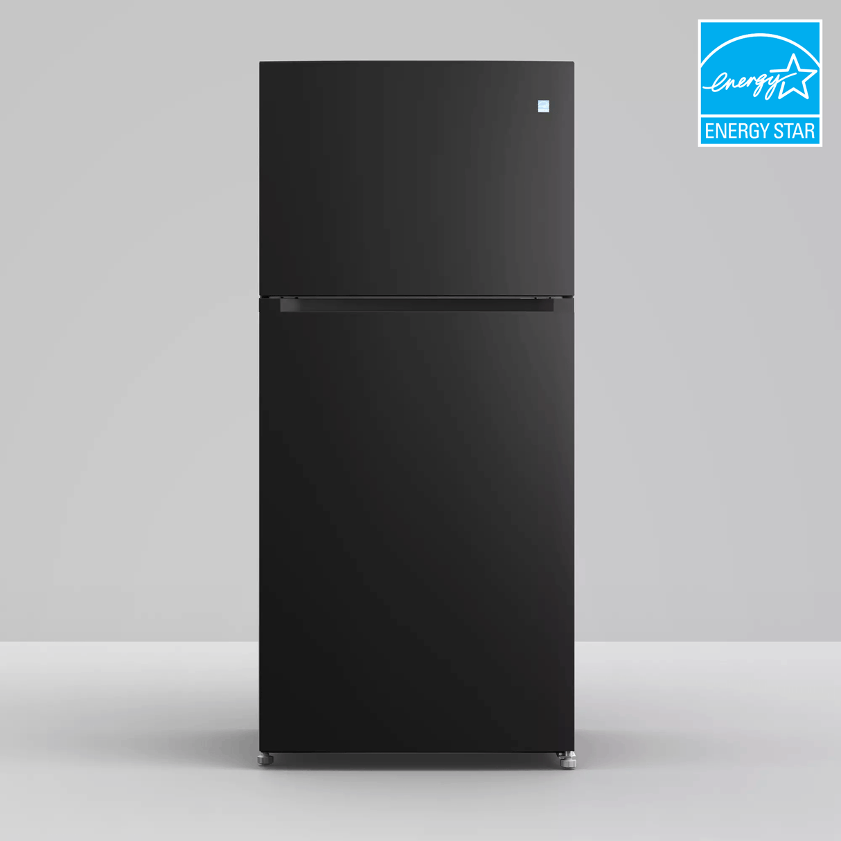 Element Electronics 18.1 cu. ft. Top Freezer Refrigerator - Black, ENERGY STAR (EATG18200B)