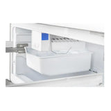 Verona VEFFD3018RISL 30 inch Freestanding French Door Refrigerator with 18.2 cu. ft. Capacity, Automatic Ice Maker, Recessed Handle