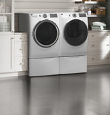 GE® ENERGY STAR® 7.8 cu. ft. Capacity Smart Front Load Gas Dryer with Steam and Sanitize Cycle