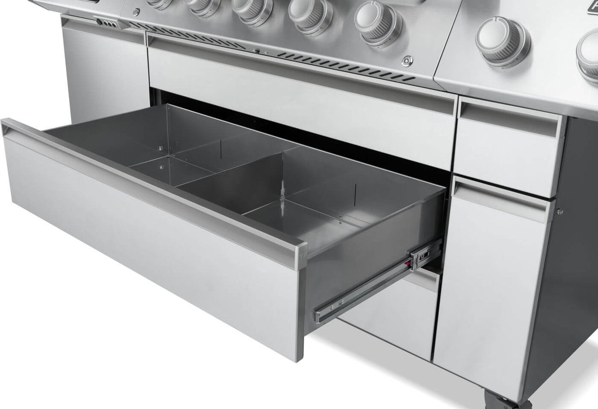 Prestige PRO 665 Elite with Smart Technology & Electric Smoker Box , Propane, Stainless Steel
