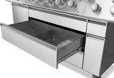 Prestige PRO 665 Elite with Smart Technology & Electric Smoker Box , Natural Gas, Stainless Steel