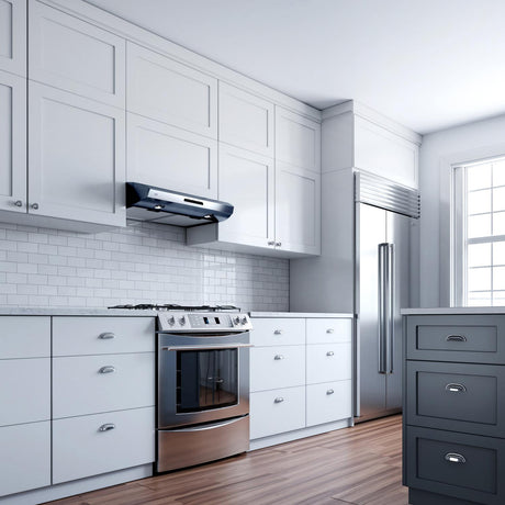 30" 350 CFM Under Cabinet Range Hood Black