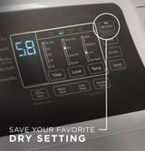 GE® 7.4 cu. ft. Capacity Electric&#x00A0;Dryer with Up To 120 ft. Venting&#x00A0;and&#x00A0;Sensor Dry