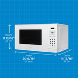 Danby 1.1 cu. ft. Countertop Microwave in White