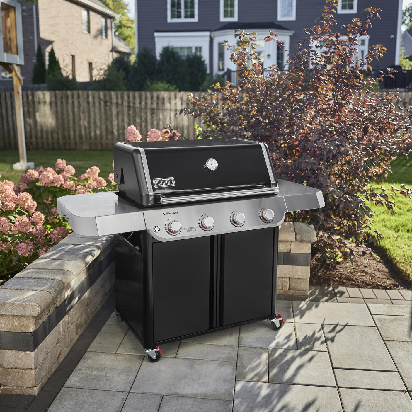 Genesis E-415 Gas Grill (Natural Gas) - Black