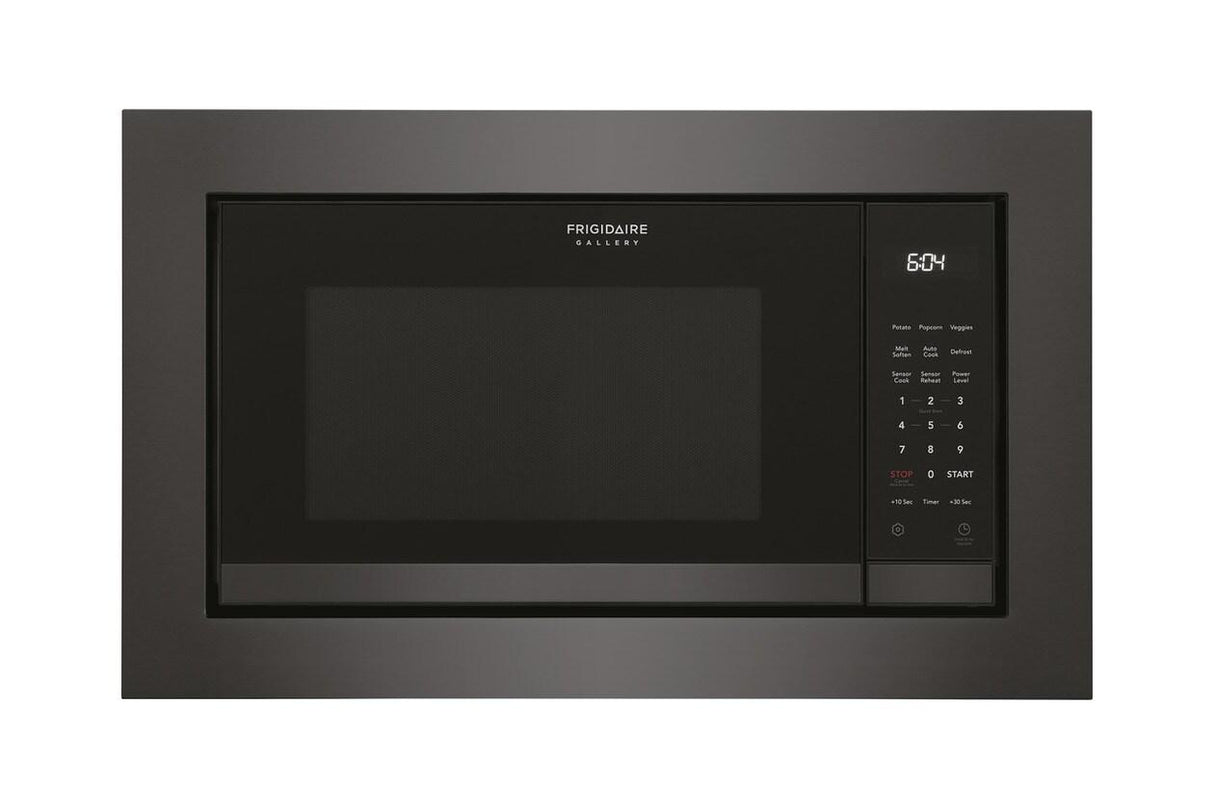 30" Dark Stainless-Steel Gallery Microwave Trim Kit
