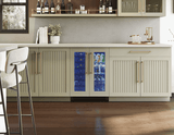 Presrv Wine & Bev Cooler, 24in UC, Panel Ready, French Door