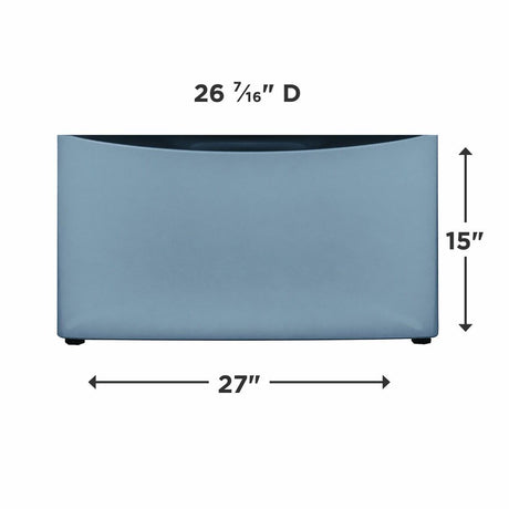 Luxury-Glide® Pedestal with Spacious Storage Drawer