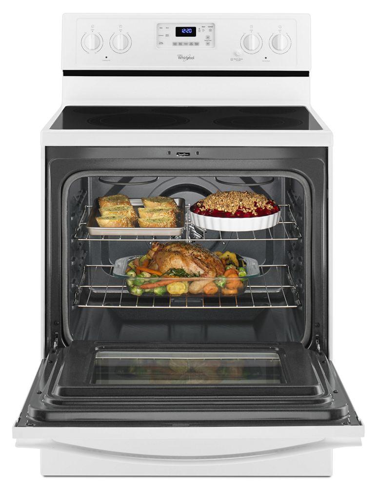 5.3 Cu. Ft. Freestanding Electric Range with High-Heat Self-Cleaning System