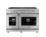Gas Pro Range, Silver Stainless Steel, Natural Gas