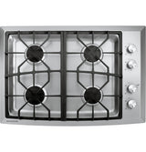 GE Monogram® 30" Stainless Steel Gas Cooktop (Liquid Propane)