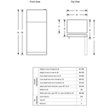 GE® ENERGY STAR® 17.5 Cu. Ft. Top-Freezer Refrigerator