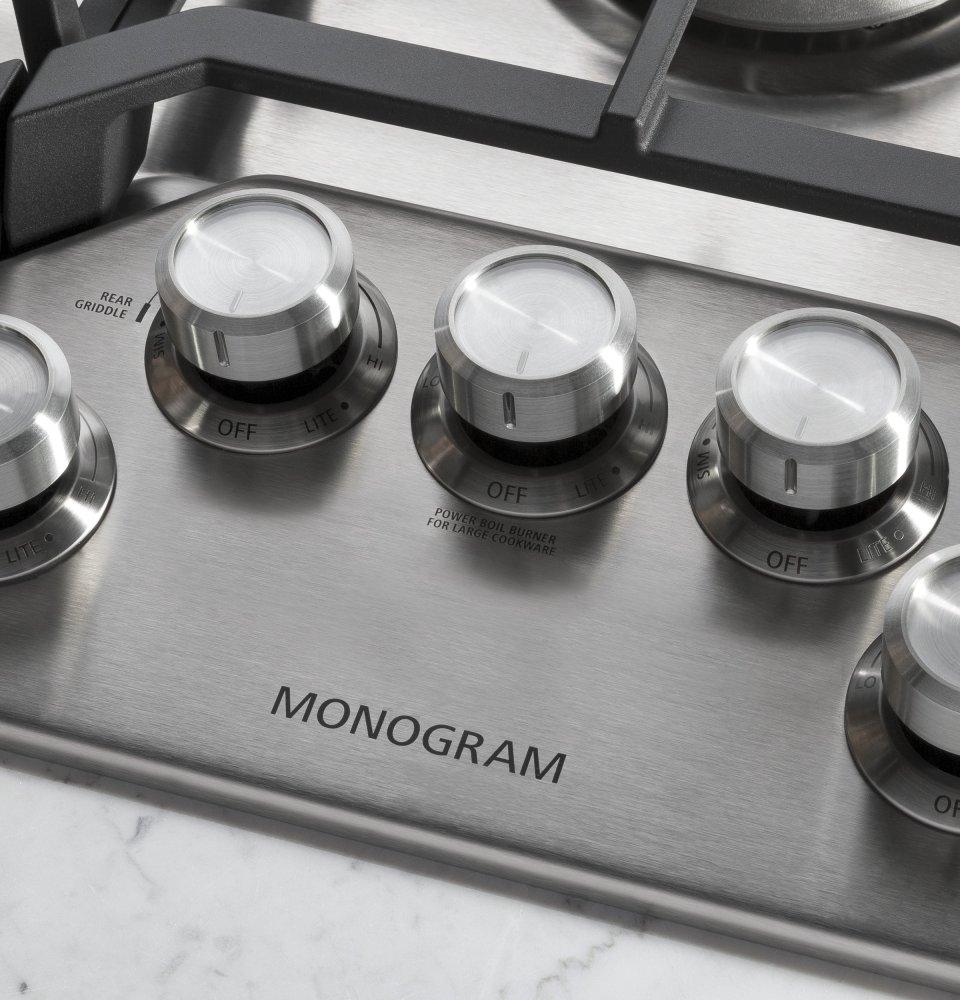 Monogram 36" Deep-Recessed Gas Cooktop (Natural Gas)