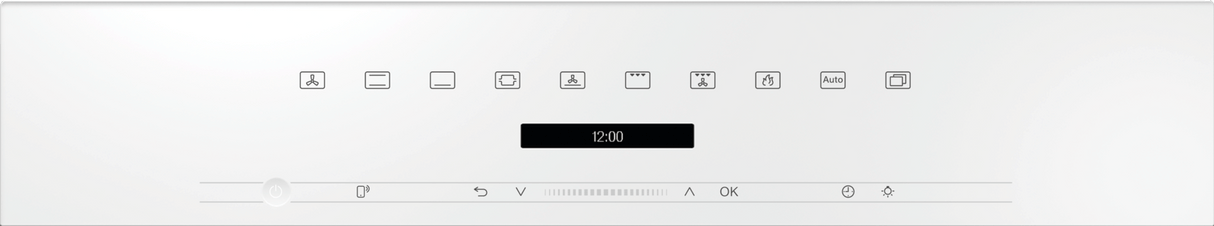 H 7263 BP - 24" oven with clear text display, connectivity, and Self Clean.