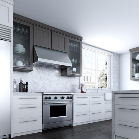 48" CCC 600/395 CFM Pro Wall Hood SS