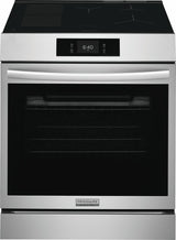 30" Front Control Induction Range with Stone-Baked Pizza