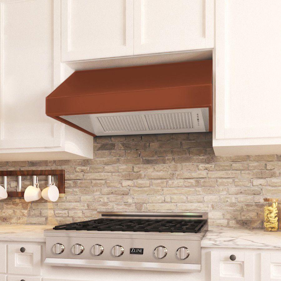 ZLINE 42" Designer Series Copper Finish Under Cabinet Range Hood (8685C-42)