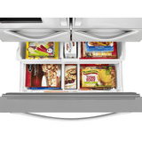36-inch Wide Double Drawer French Door Refrigerator with Dual Cooling System - 26 cu. ft.