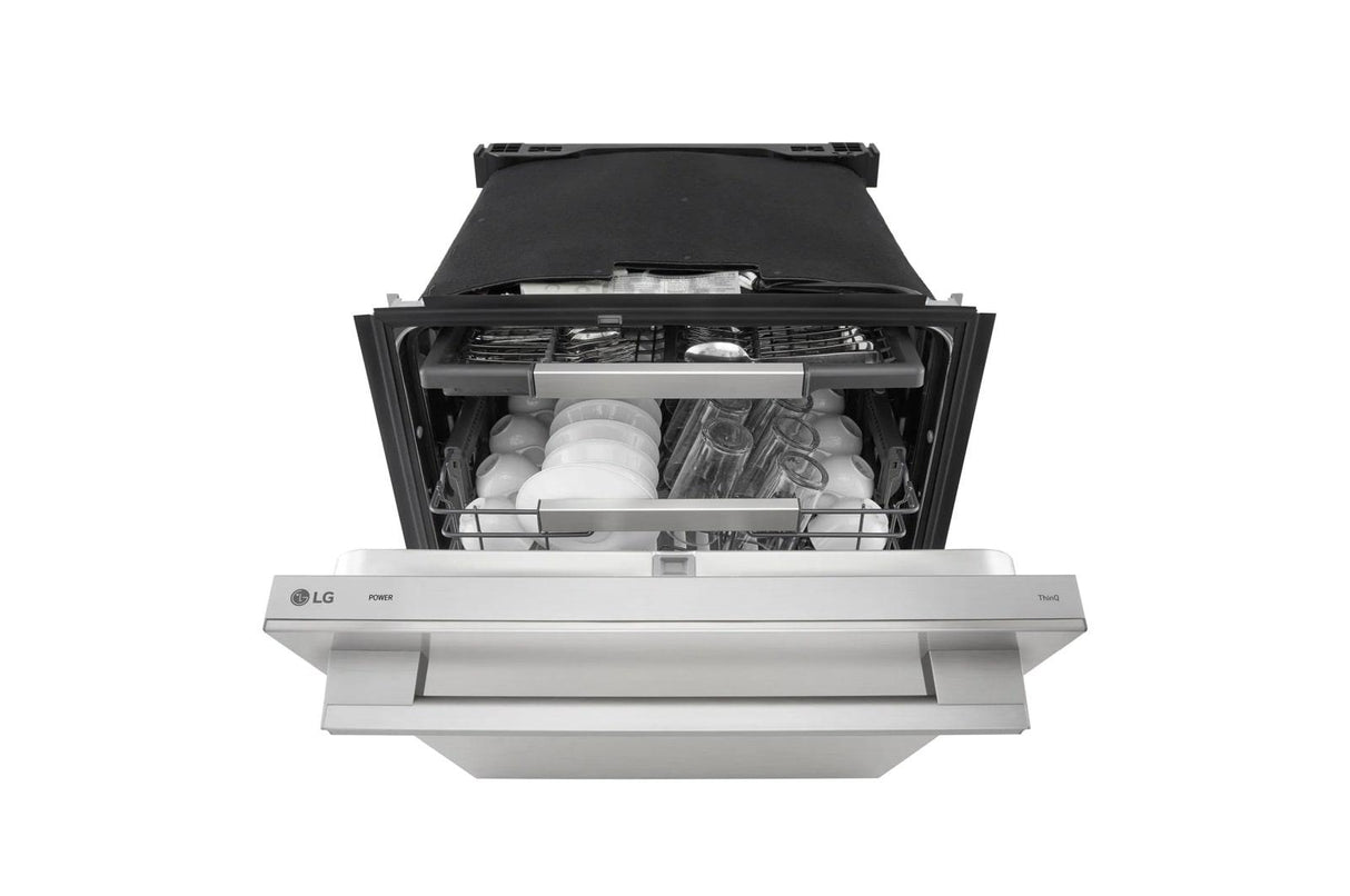 Smart FlushFit™ Top Control Dishwasher with 1-Hour Wash & Dry, QuadWash® Pro, TrueSteam® and Dynamic Heat Dry™ w/AutoVent Dry™
