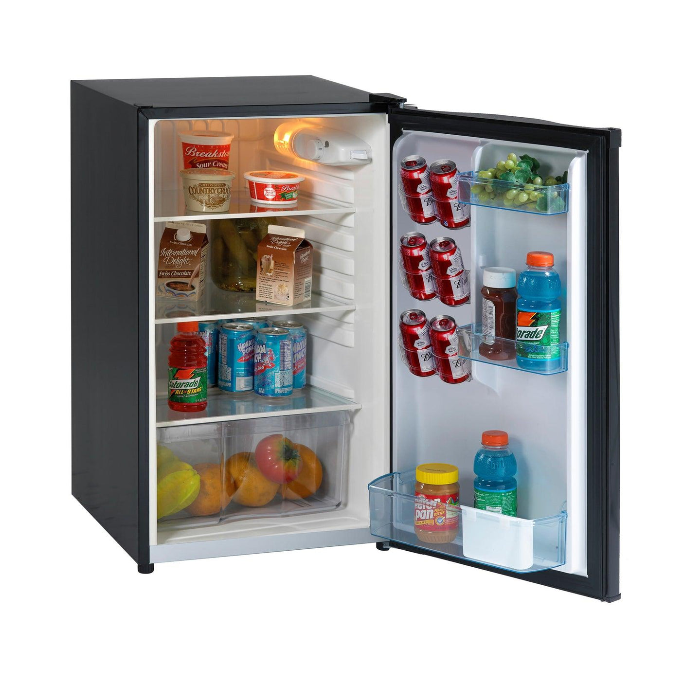 Avanti 4.4 Cu. Ft. Compact Refrigerator - Black