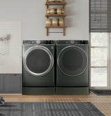 GE Profile™ ENERGY STAR® 7.8 cu. ft. Capacity Smart Front Load Gas Dryer with Steam and Sanitize Cycle