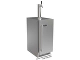 G5 Luxe 15"Premium Beverage Dispenser, Solid Door- Factory Right (Adjustable) Hinge - Indoor/Outdoor Rated
