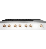 Café™ 48" Commercial-Style Gas Rangetop with 6 Burners and Integrated Griddle (Natural Gas)