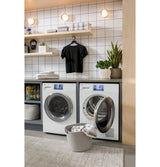 Haier ENERGY STAR® 4.1 cu.ft. Capacity Smart 24" Ventless Condenser Frontload Electric Dryer with Stainless Steel Basket