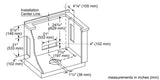 800 Series Downdraft Ventilation 30" Stainless Steel