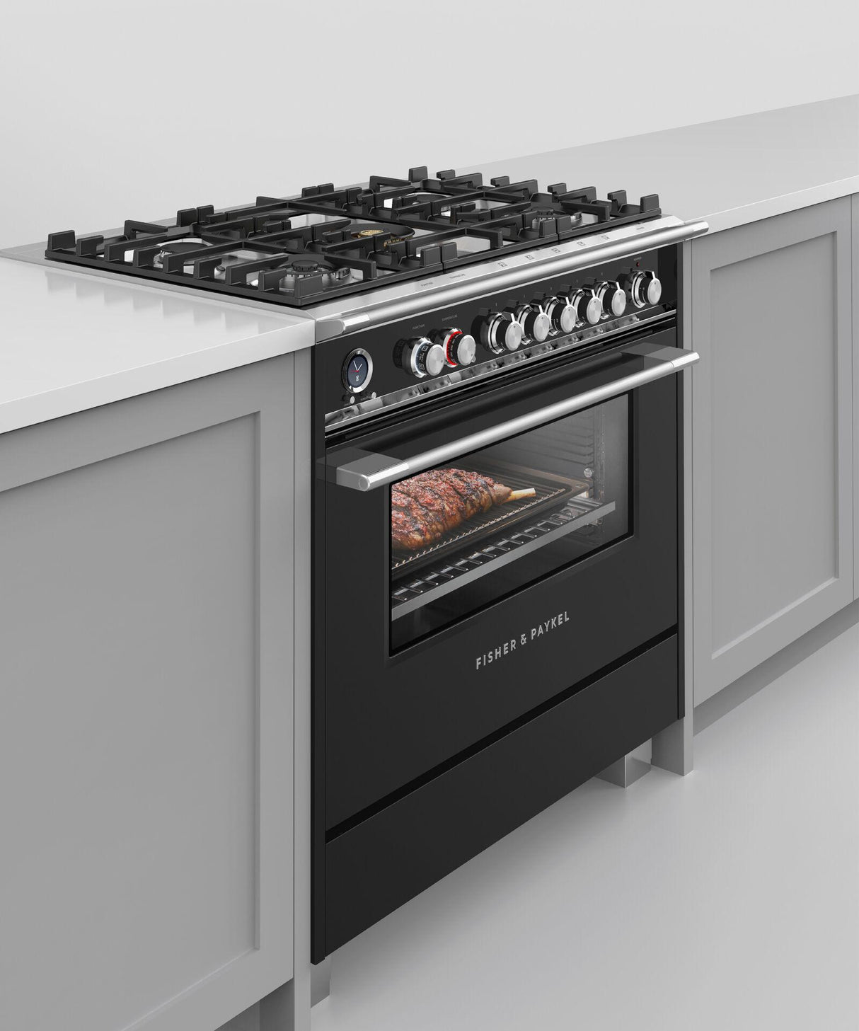 36" Series 9 Classic 5 Burner Dual Fuel Self-Cleaning Range