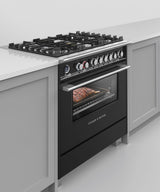 36" Series 9 Classic 5 Burner Dual Fuel Self-Cleaning Range