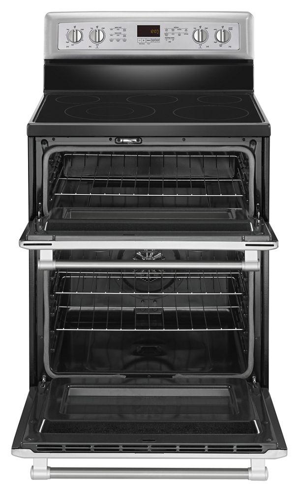 30-inch Wide Double Oven Electric Range with Power Element - 6.7 cu. ft.