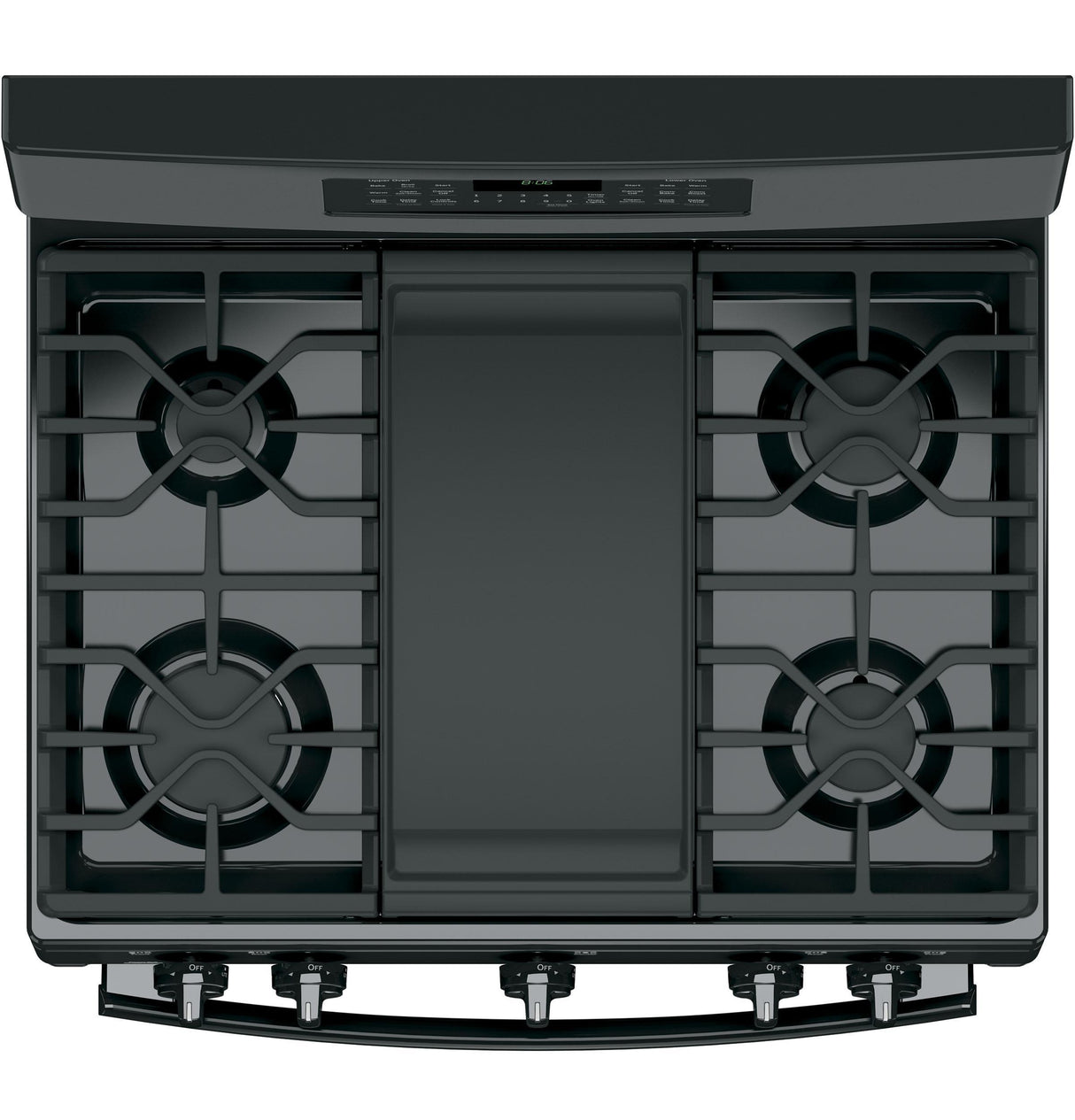 GE® 30" Free-Standing Gas Double Oven Convection Range