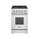 24 Inch S Series Professional Gas Range - Stainless Steel