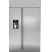 Monogram 48" Smart Built-In Side-by-Side Refrigerator with Dispenser