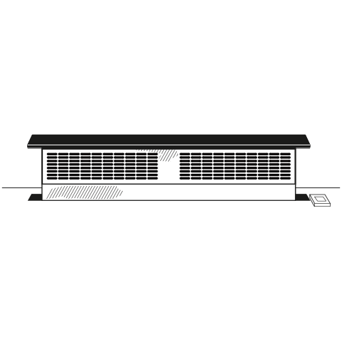 Universal 30" Telescopic Downdraft System