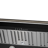 Forno Aria 48 Inch Wall-Mounted Range Hood in Black